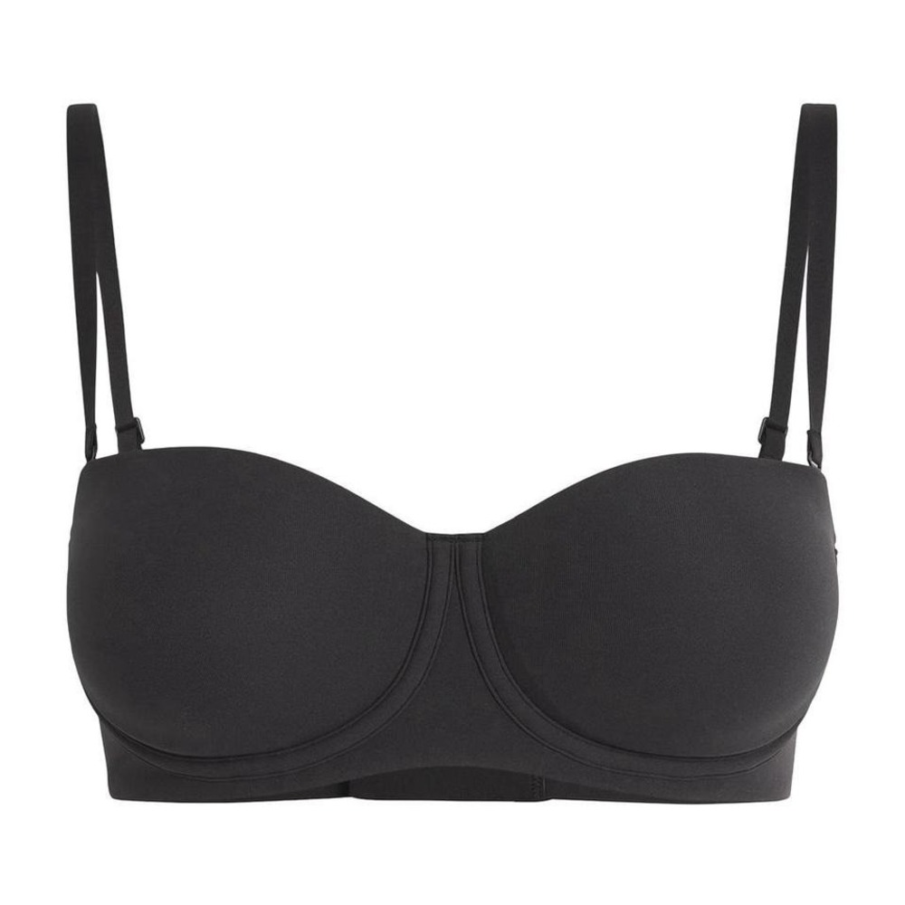 Skims Fits Everybody Strapless Underwire Bra Onyx Black 44H NWOT - Picture 2 of 5